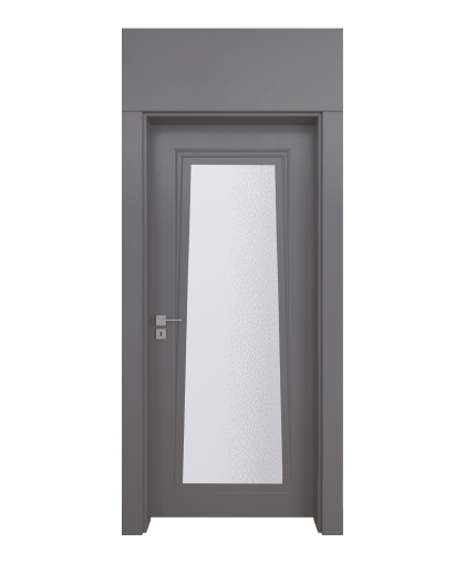 BY-156V Porte intérieure Laqué  Vitrée